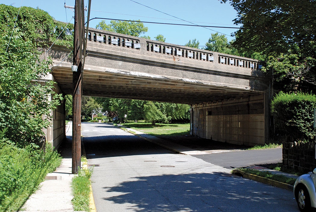 The 87-year-old bridge over Jones Road