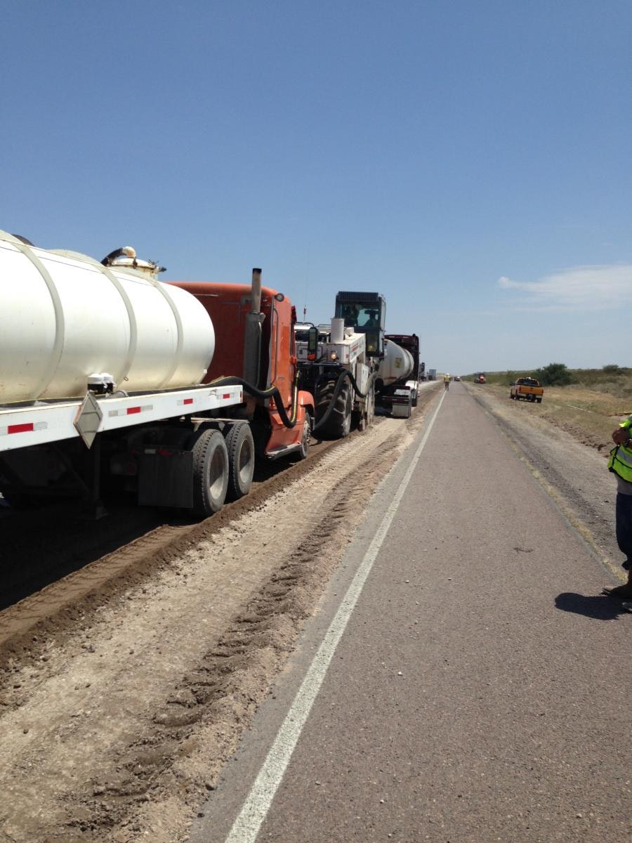 Full-depth reclamation drives down cost and saves time on I-10 in Texas